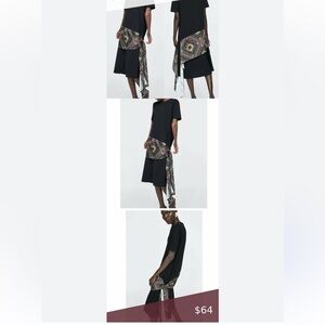 Zara Black Basic Tee